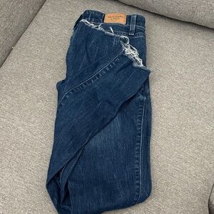 Abercrombie and Fitch Super Skinny Ankle High Rise